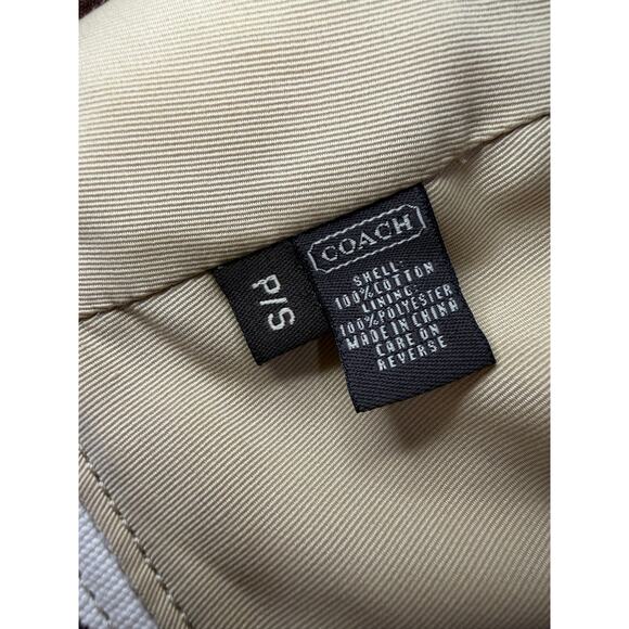 Y2K Coach Scarf Print Sun Hat Size P/S main image 6